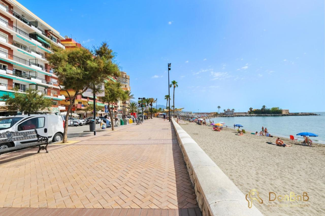 Apartamento Con Piscina En La Primera Linea De Playa De Fuengirola Bagian luar foto